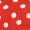 Red Polka Dot High Neck Wrap Dress
