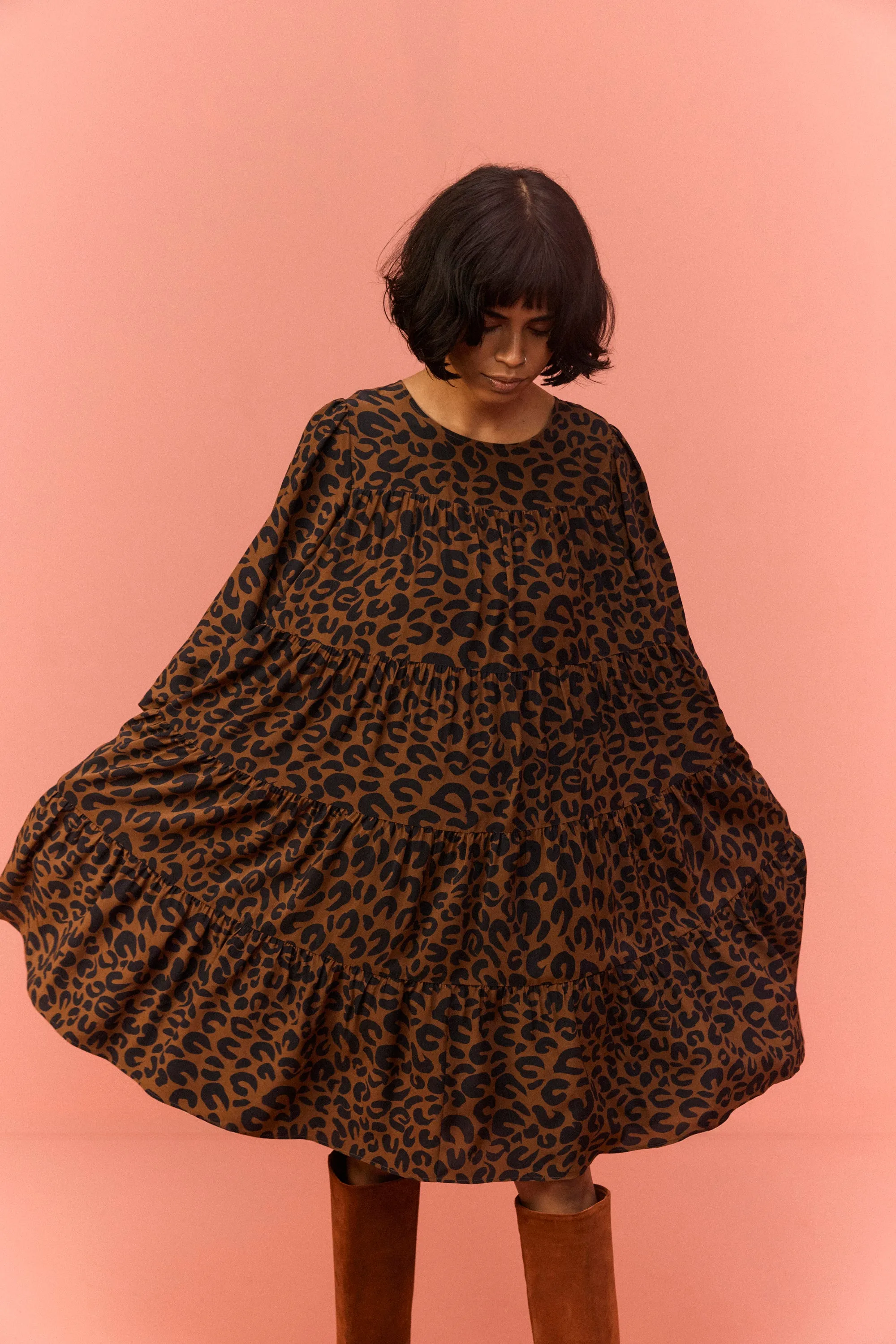 ROBE JENNY LÉOPARD