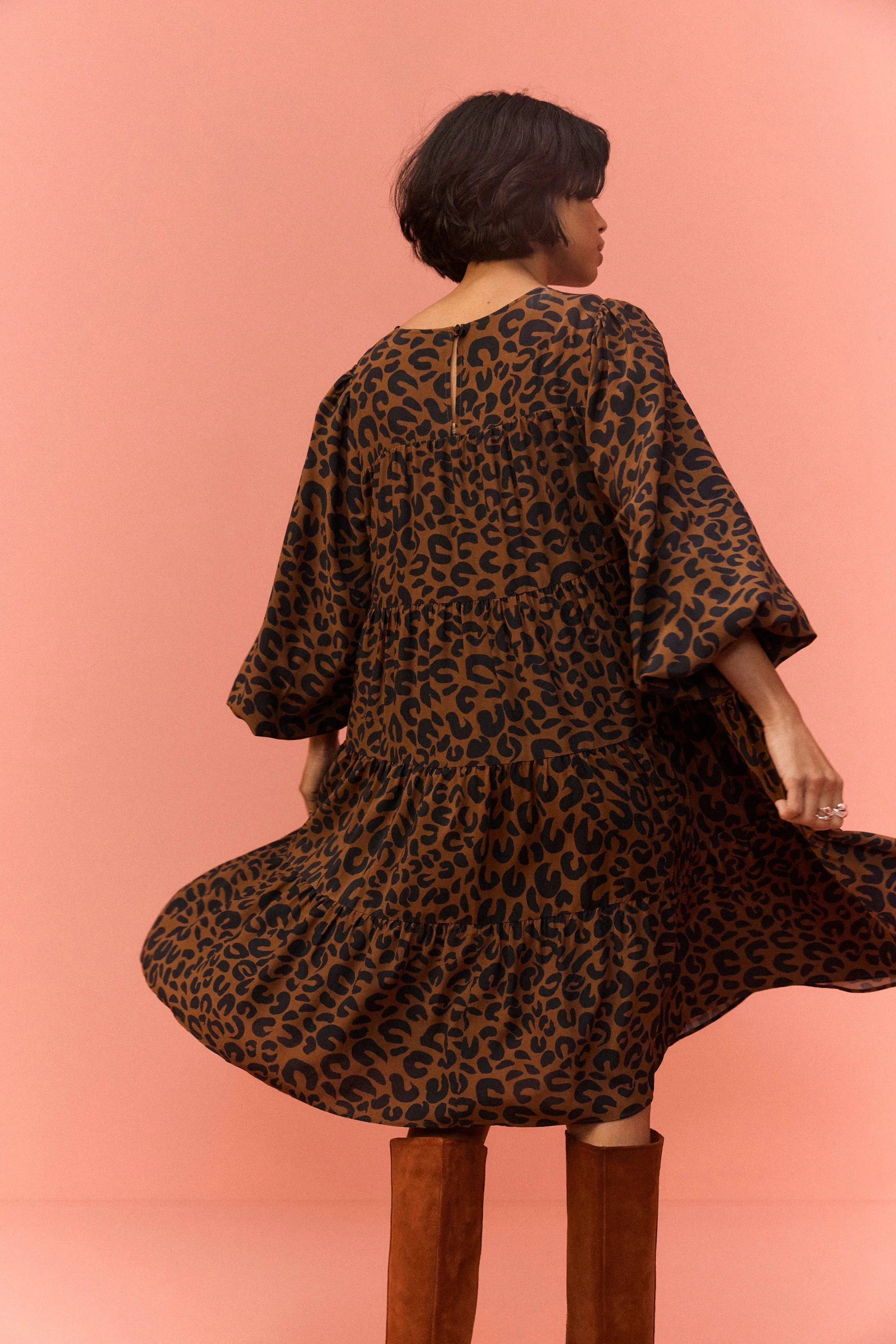 ROBE JENNY LÉOPARD
