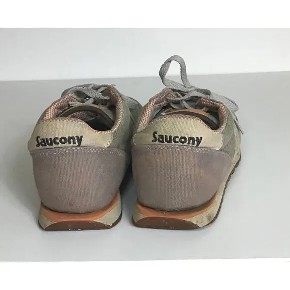 Saucony Men’s Jazz Low Pro orange/Brown Vegan Sneakers Sz. 10 GUC (flaws)