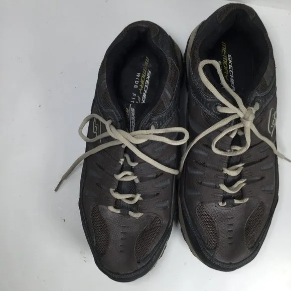 Skechers AFTER BURN Sneakers Brown/Black Size 11