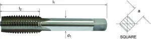 SOMTA - Series 511 HSS Metric Tap M24 x 2.0 Taper (Fine) Short Hand Tap