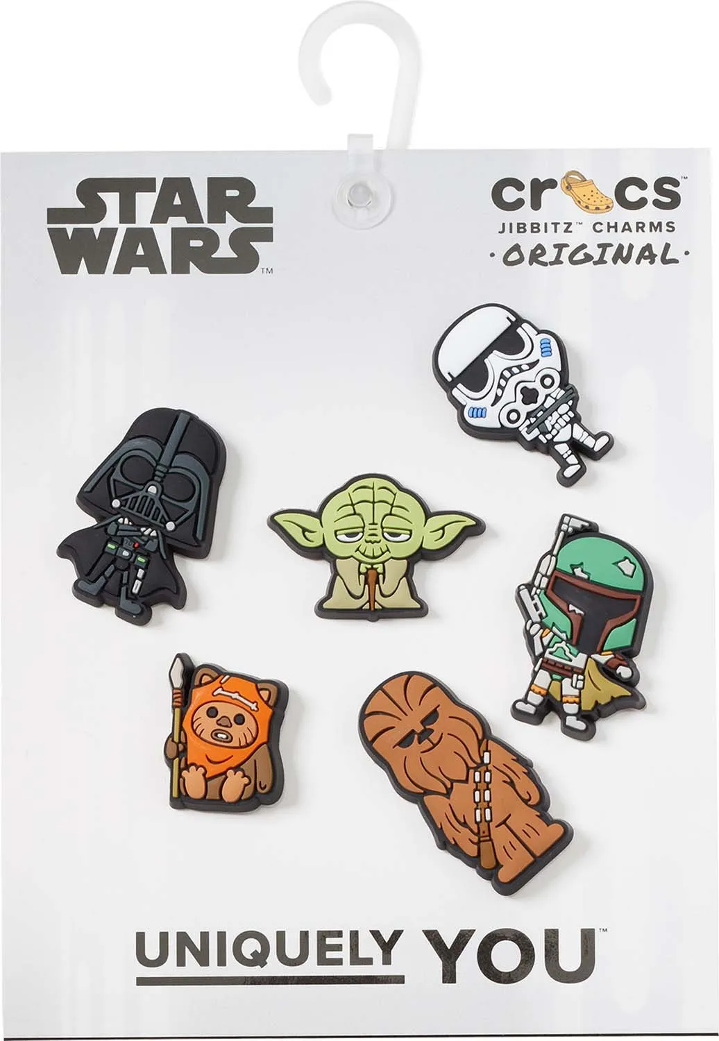 Star Wars Char Plug 6pc Jibbitz Pack