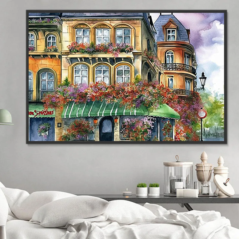 Street Paint By Numbers Kits UK MJ8594