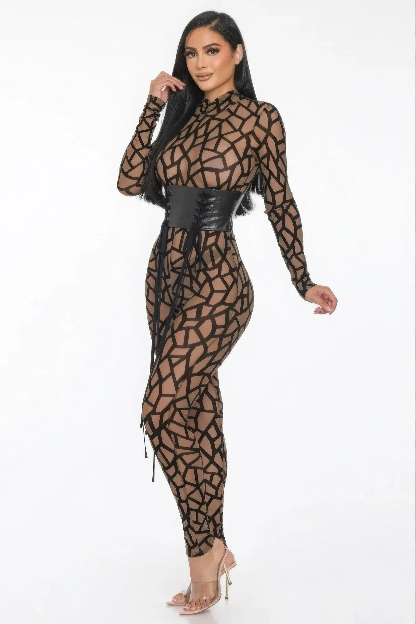 Stunning Geo Jumpsuit