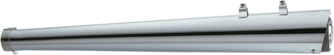 SuperTrapp 728-78053 Chrome Megaphone Slip-Ons - Straight Style - Chrome