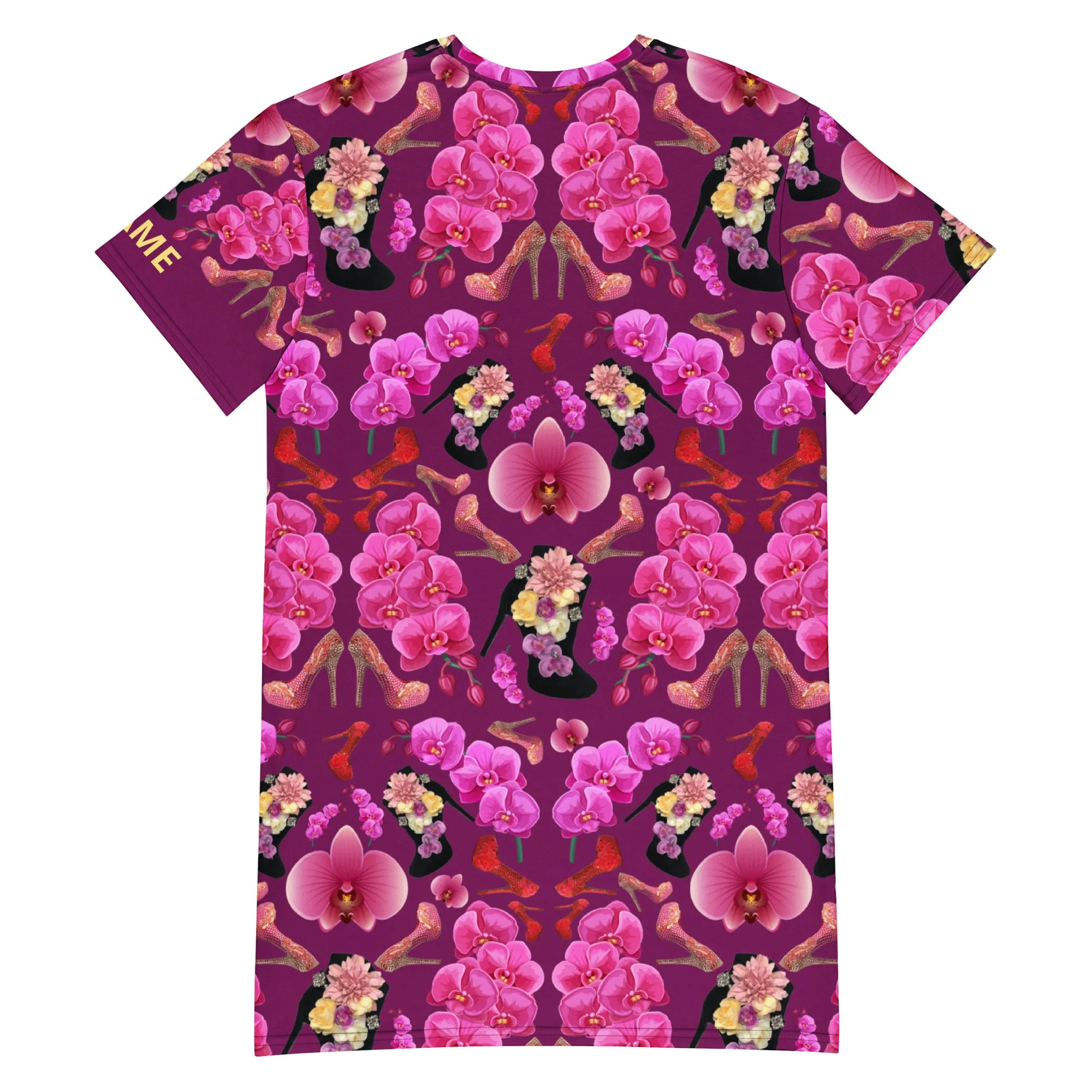 T-shirt dress 'Orchidee'