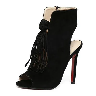 Tassel Style High Heels