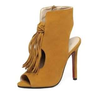 Tassel Style High Heels
