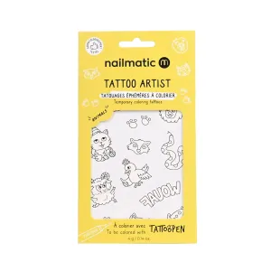 Temporary Tattoos To Be Colored In
