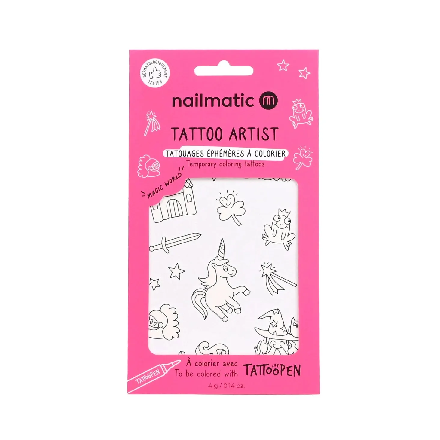 Temporary Tattoos To Be Colored In