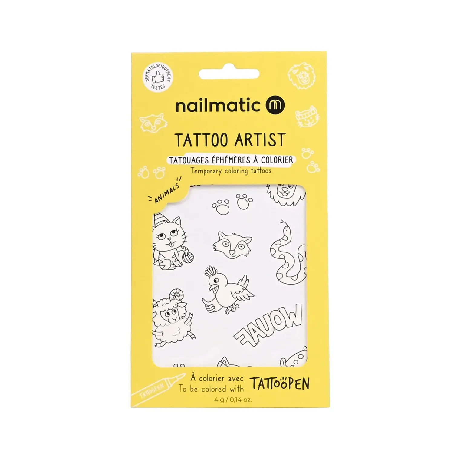 Temporary Tattoos To Be Colored In