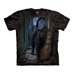 The Mountain Brush With Magic Cat Adult Unisex T-Shirt