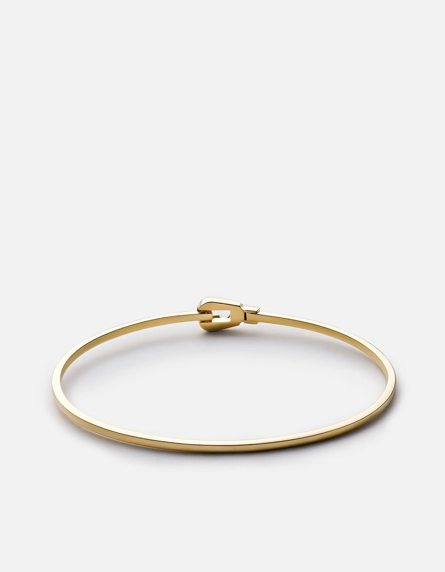 Thin Centra Cuff, Gold Vermeil
