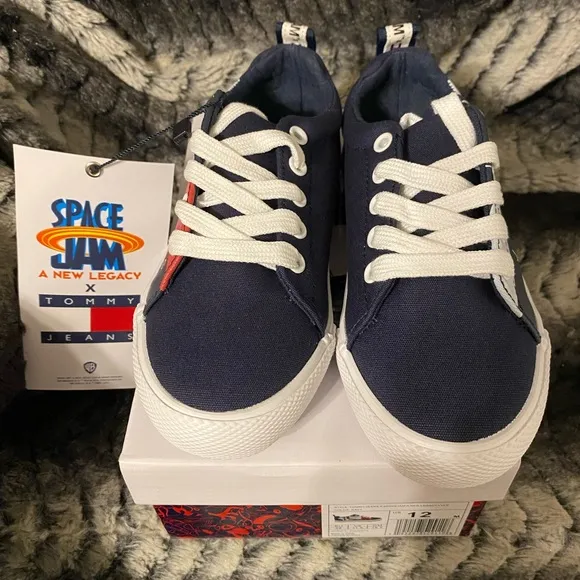Tommy Hilfiger Space Jams Sneakers Size 12 Boy/Girl NIB