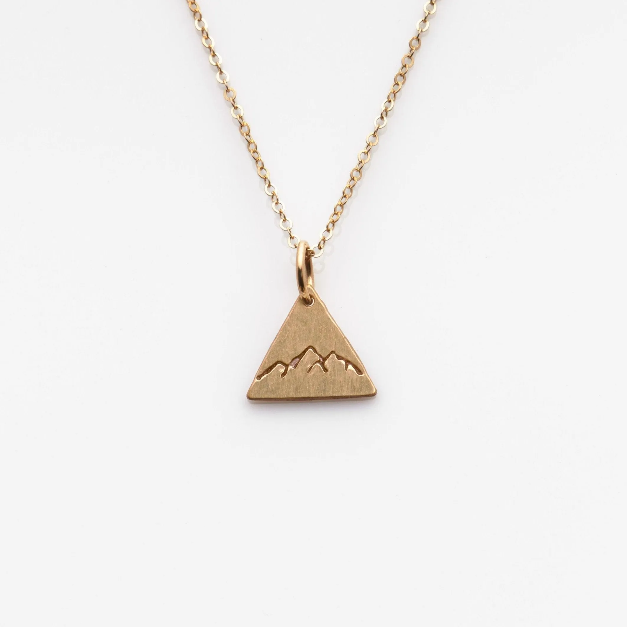Triangle Mountain Necklace