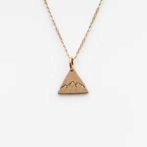 Triangle Mountain Necklace