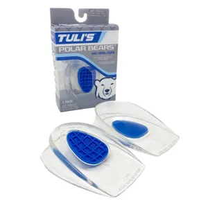 TULI'S® POLAR BEARS™ DUAL DENSITY HEEL CUPS™  developed for heel spur