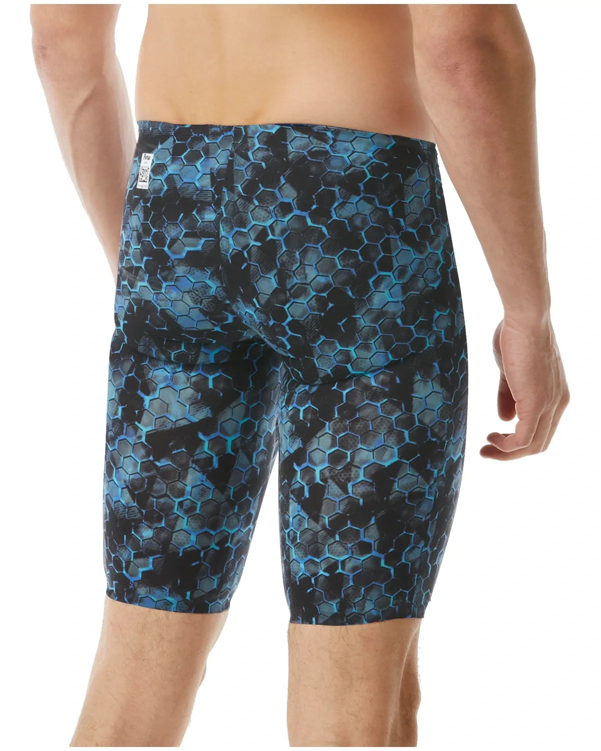 TYR Men's Avictor Supernova Jammer - Blue Grey
