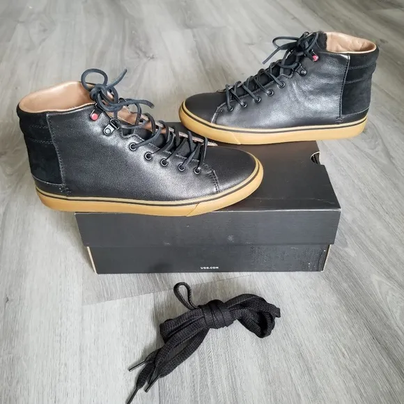 UGG Men's Hoyt Luxe Leather Sneakers.