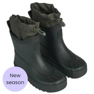 UK 7 Black Technical Rainboot