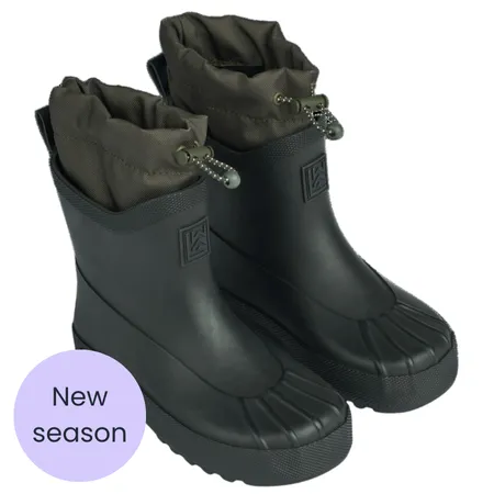 UK 7 Black Technical Rainboot