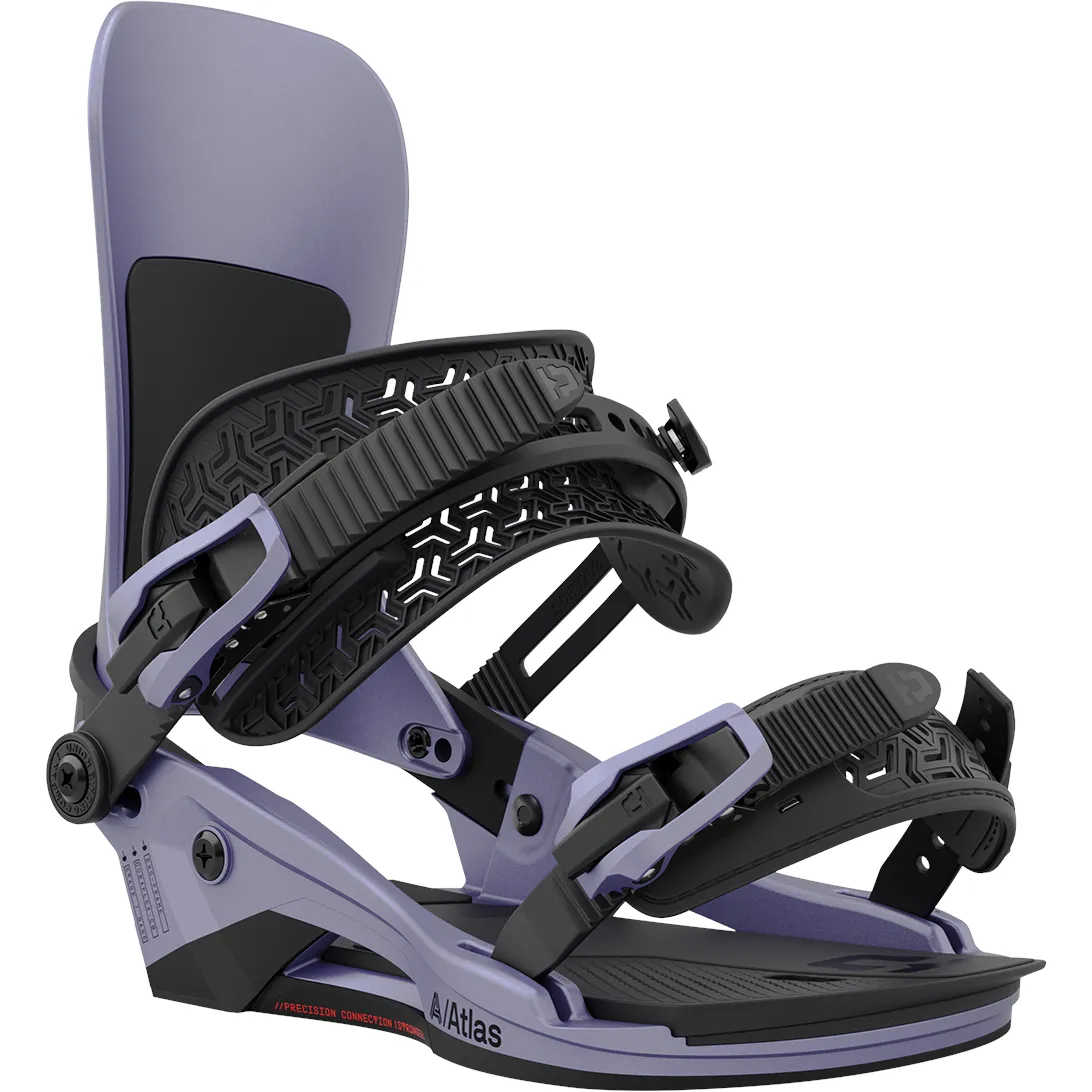 Union Atlas Snowboard Bindings Mens Metallic Purple