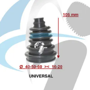 UNIVERSAL CV BOOT 16/20MM-40/50/60MM X