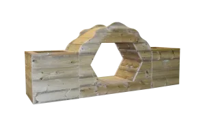 Wooden Adventure Tunnel