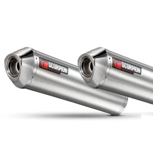Yamaha XJR 1300 04-06 Round Slip-on Pair S/Steel (EYA72SEM)
